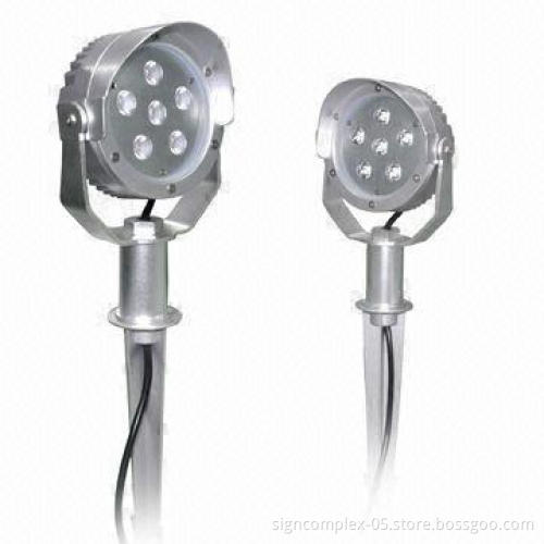 LED Lawn Lights with 140 x 104 x 492mm Product Dimensions and 6 Pieces Edison LEDs